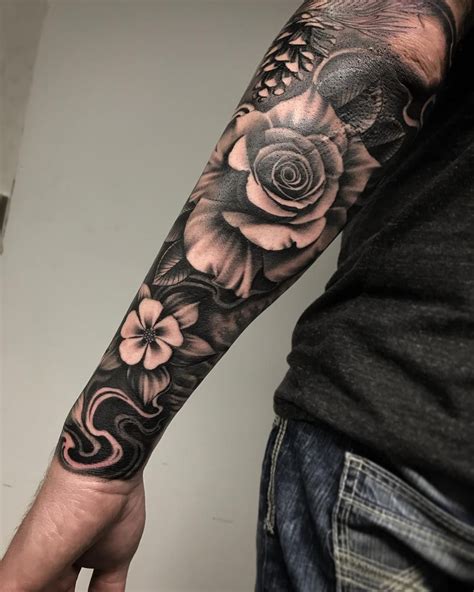 arm sleeve tattoo for men